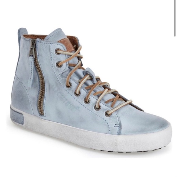 Blackstone Shoes Blackstone Jl8 High Top Distressed Leather